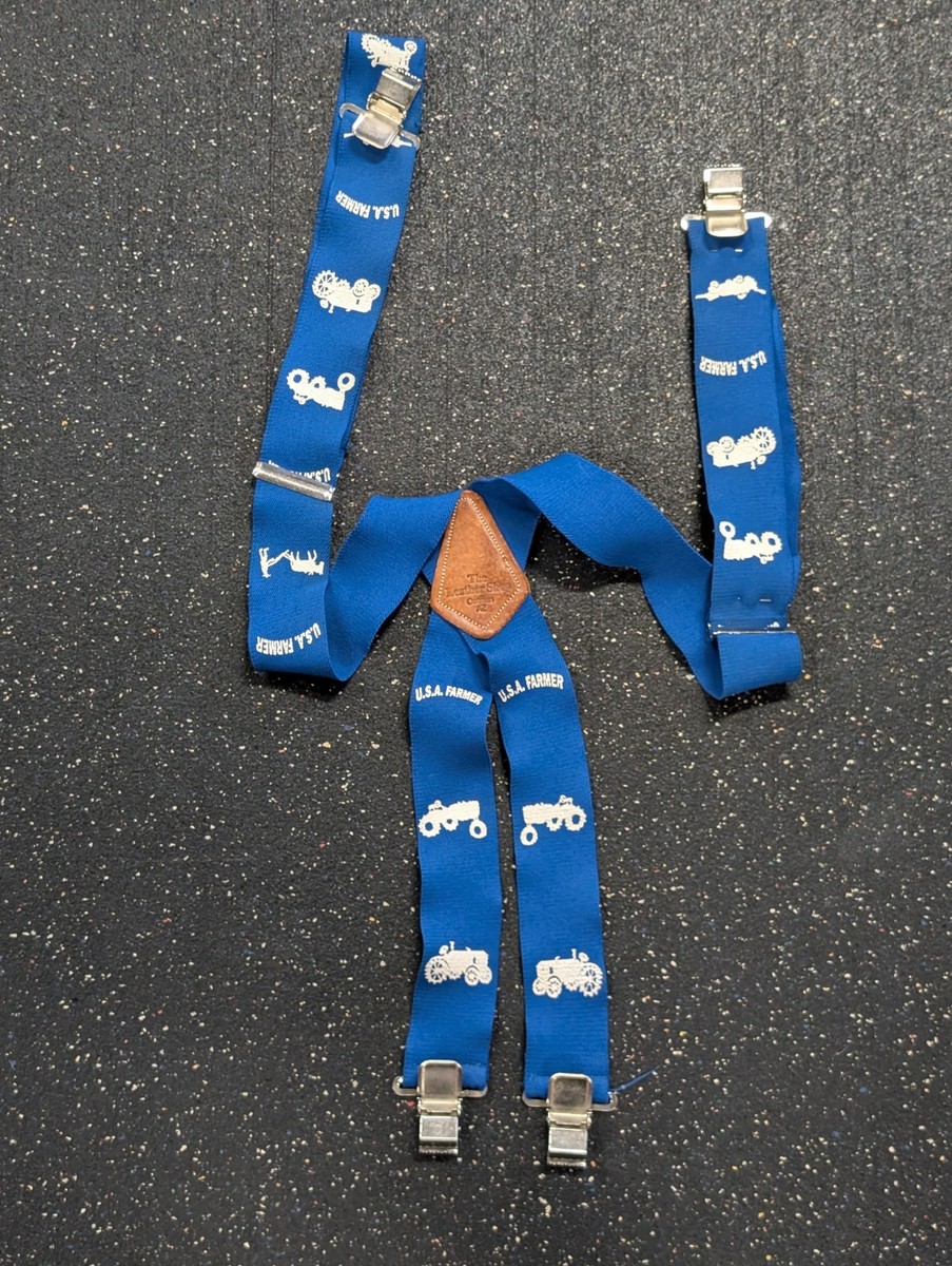 THE LEATHER SHOP Oatman AZ  USA Farmer Men's Printed Suspenders