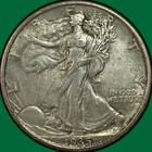 1935 Walking Liberty Half Dollar Choice Extremely Fine XF+ Coin #40242