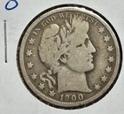 1900 O Barber Half Dollar