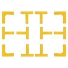 Court Line Marker Set, Pickleball Court Marking Kit Pickleball Lines Throw Do...