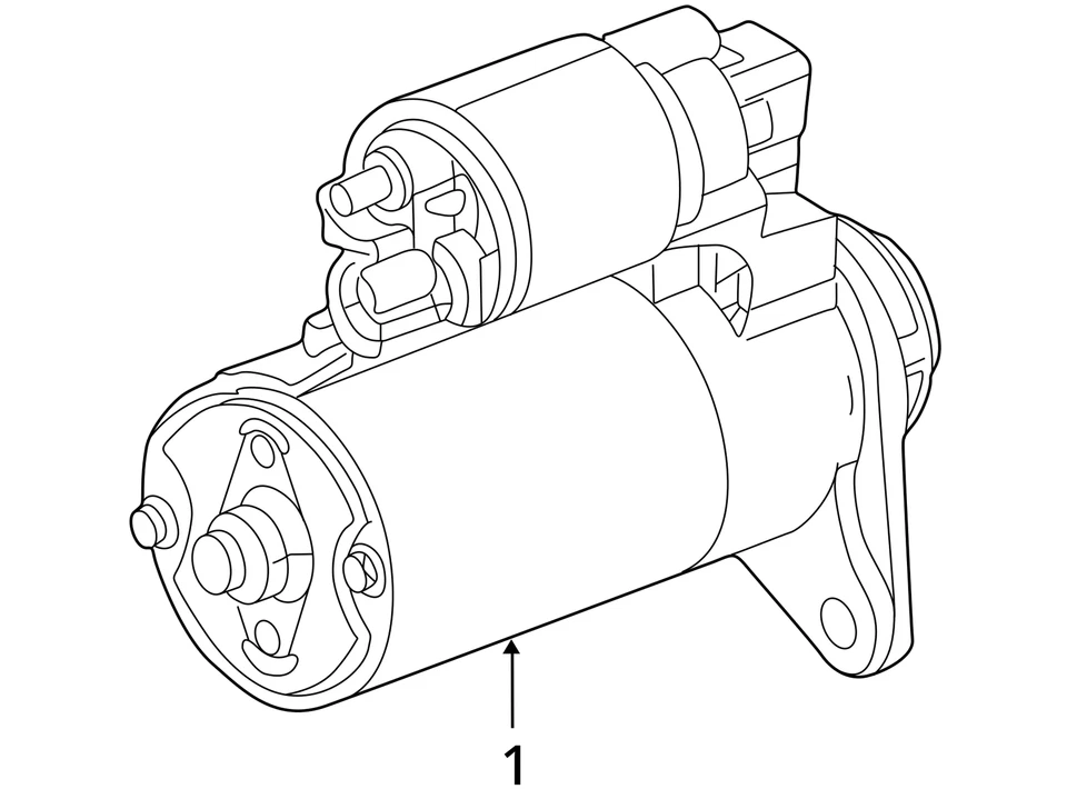 Dodge Neon 2002 Starter Motor 4793493 0408 - Image 4 of 4