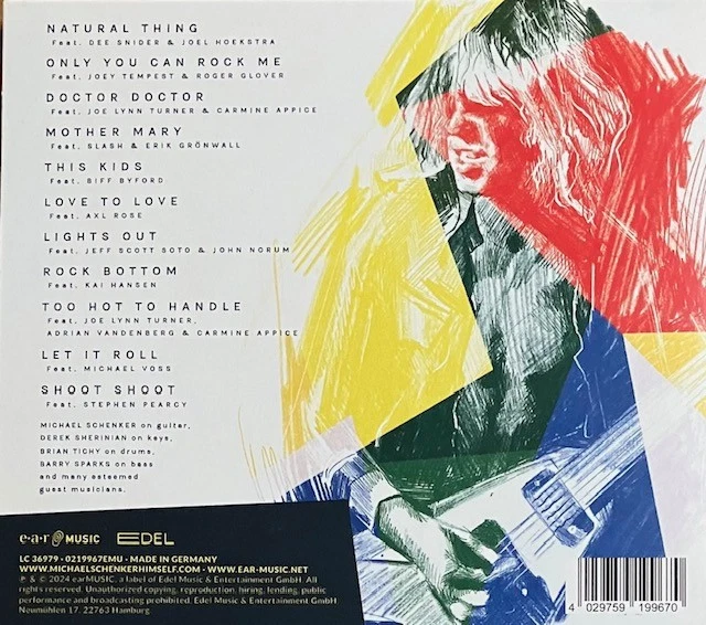 Michael Schenker My Years With UFO (50th Anniversary Celebration 1972-1978) CD - Bild 2 von 4
