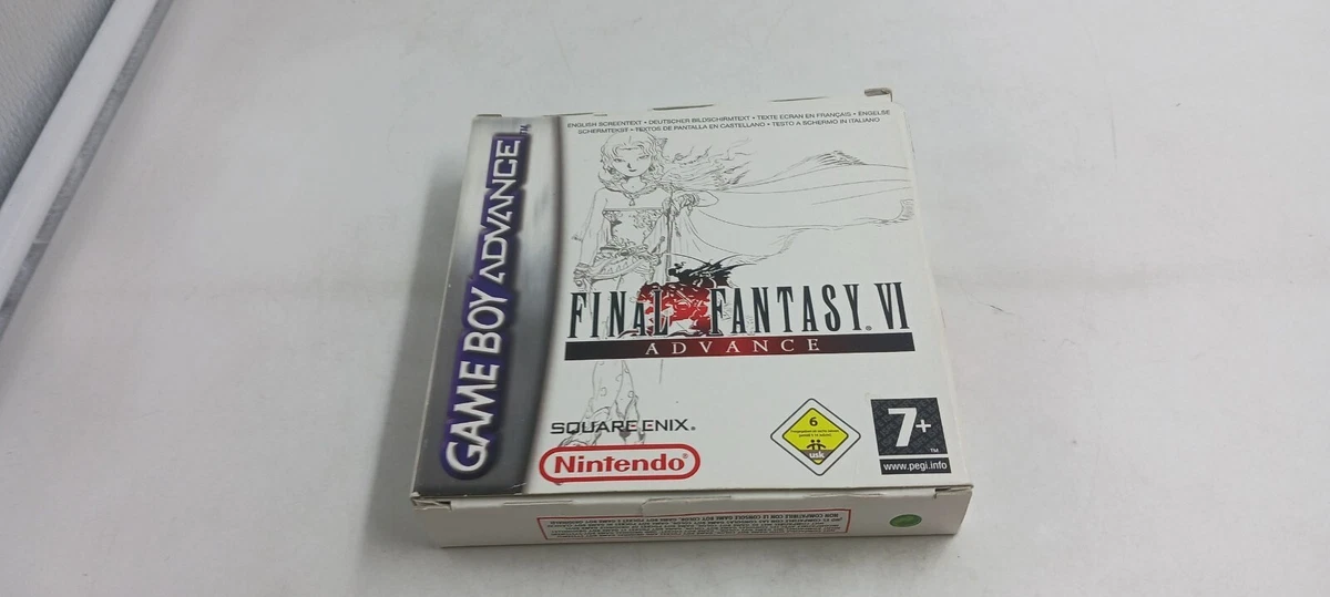 Final Fantasy VI Sur Game Boy Advance - Complet Vip TBE - FR - Jeu Occasion