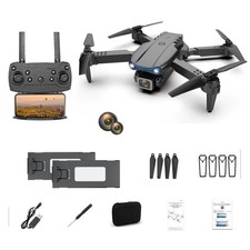 Foldable FPV Drone with Dual Camera Dual Battery 360 Flip Function RC Quadcopter