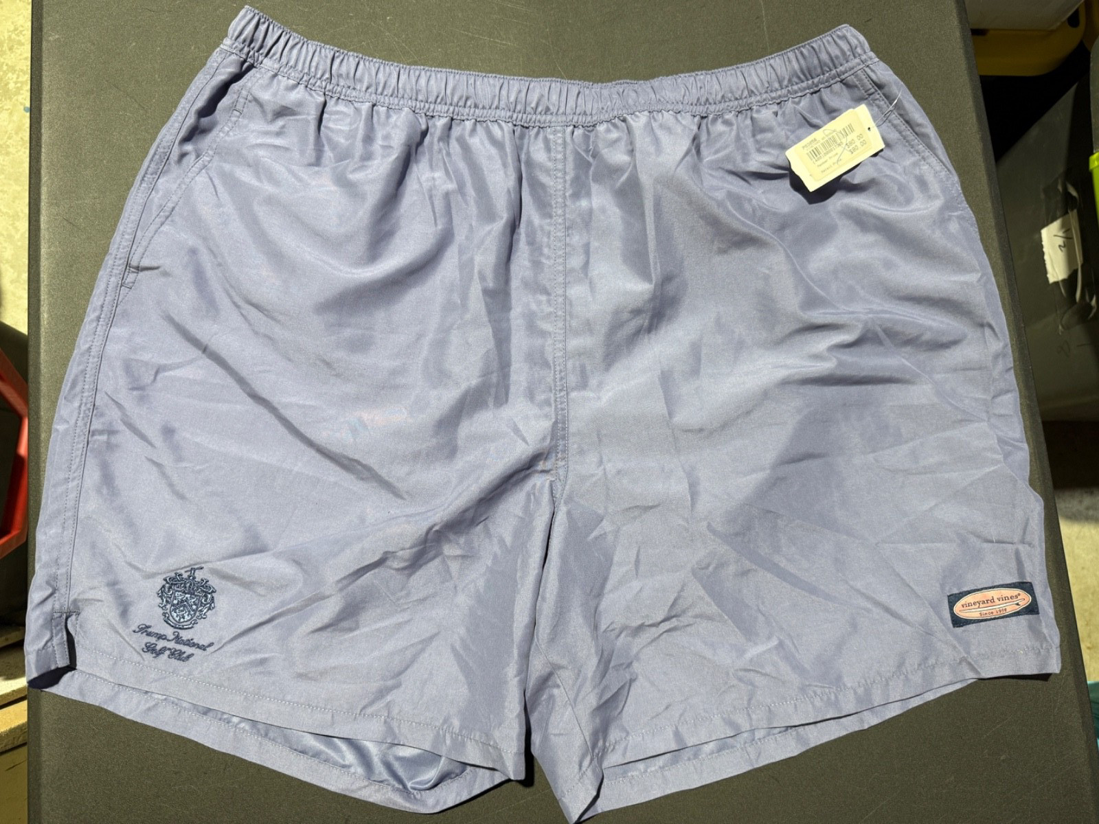 Nwt Men's Vineyard Vines Chappy Trunks, Size: 2Xl, Color: Blue Heron (M1.15)