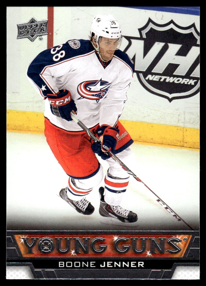 2013-14 Upper Deck Young Guns Boone Jenner Rookie Columbus Blue Jackets #225