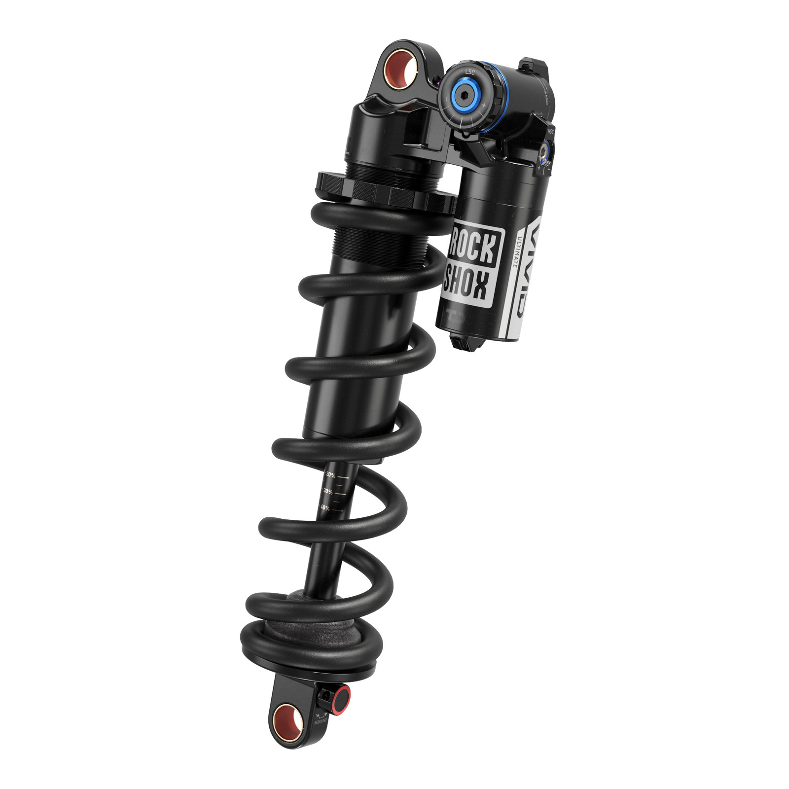 Задний амортизатор RockShox Vivid Coil Ultimate RC2T 205x625 мм - Спиральная подвеска 102790₽