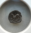 CAMPANIA, PHISTELIA  - AR OBOL  - C.325 - 275 BC  -  NGC F - FREE SHIPPING! — photo 4