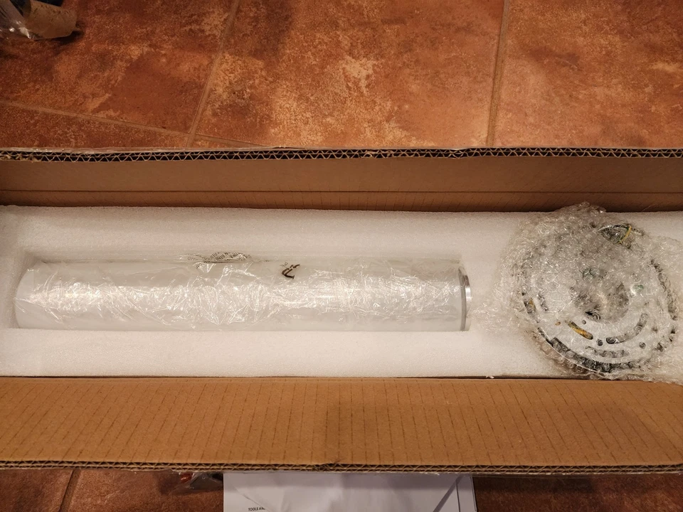 Aplique de pared de baño interior níquel pulido tubo de luz KOHLER Purist listado por UL Foto 2 de 4