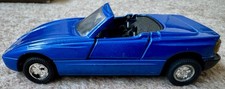 BMW Z1 Open Top Toy Car In Blue With Working Doors
