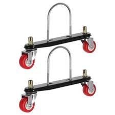  2pcs Radiator Mount Caster Base: Heater Caster Wheel for Electric Oil Heater