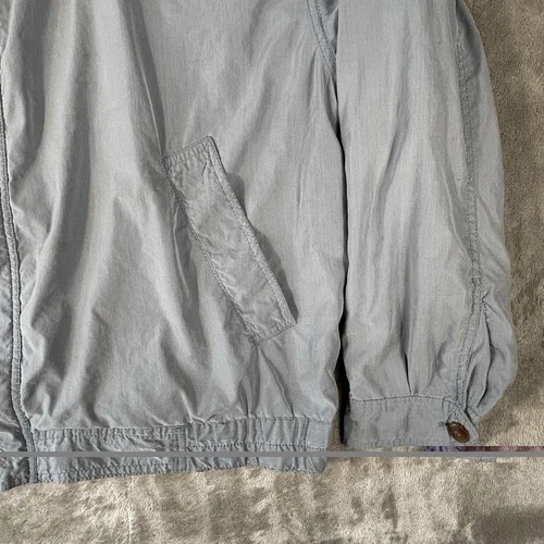 VTG COAT Compagnie Bomber Jacket Womans Size Large 46 light blue image 3
