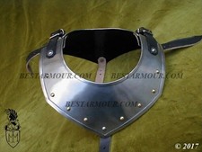 Medieval Neck Guard Knight Gorget Iron Gorget Gothic Armor Sca Larp Play