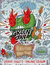 Green Day Tour Poster