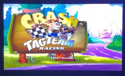 Crash Tag Team Racing für Nintendo GameCube CIB  