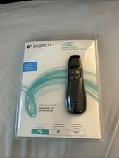 New Logitech Wireless Presenter R400, Wireless Presentation Remote Clicker/Laser