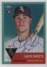 2022 Chrome Platinum Anniversary Aqua Refractor 148/150 Gavin Sheets Auto 1d0h
