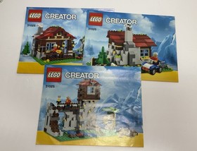 Lego CREATOR 31025 Box And Instruction Manuals ONLY