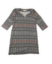 Boden Easy Notch Tunic Dress size 8 Regular Geometric Pattern Pockets