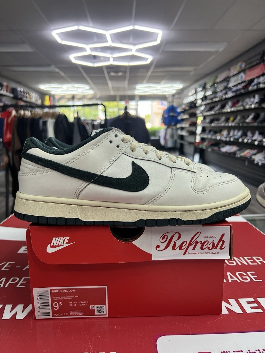 Nike Dunk Low Athletic Department ‘Deep Jungle’ FQ8080-133 Men’s Size 9.5 Nike Dunk Low Athletic Department Deep Jungle FQ8080-133  main image 3