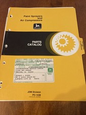 John Deere Paint Sprayers And Air Compressors Parts Catalog