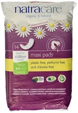 Natracare Natural Feminine Maxi Pads Regular 14 Pads