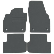 Velours Fußmatten für Audi A1 II GB ab Bj. 2018 NEU Automatten Passend GRAU PREM