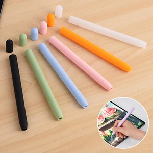 Boîtier en caoutchouc silicone souple Stylus stylo housse en stylo 3rd Gen(USB-C)