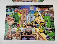 Teenage Mutant Ninja Turtles Tmnt 100 Piece Jigsaw Puzzle Rooftop 1987 Vintage