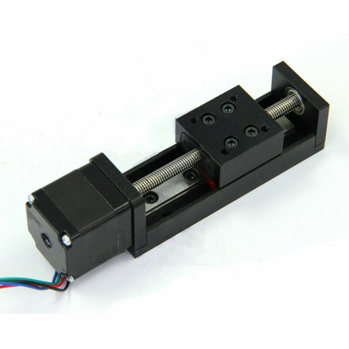 CNC MIni Linear Guide Rail Slide Actuator T6 Lead Screw Motion Stepper Motor - Picture 4 of 8