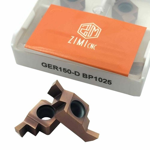 10pcs NEW GER150-D BP1025 Threading Carbide Inserts Cutting tool For Lathe CNC - Picture 6 of 6