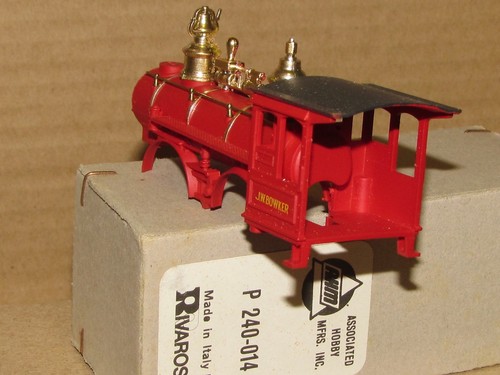 P-240-014 BOWKER BODY W/SMOKE BOX V&T. AHM & RIVAROSSI FACTORY ORIGINAL PART, HO - Picture 2 of 5