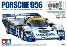 Tamiya 1/10 RC 47508 Porsche 956 Limited Edition Group C Chassis