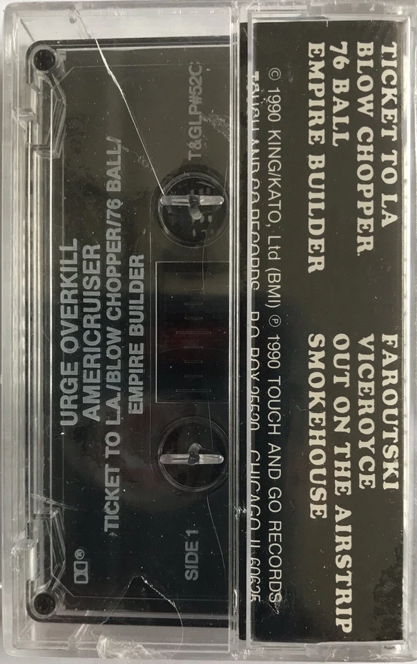 Americancruiser - Urge Overkill - (1990 - Touch And Go Records - Cassette - New - Image 2 of 3