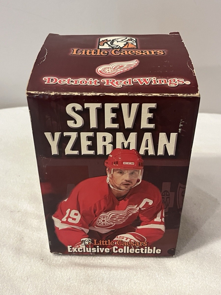 Steve Yzerman Little Caesars Detroit Red Wings Statue Figurine