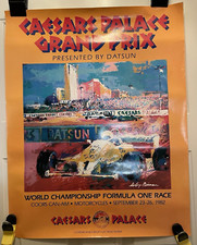 LeRoy Neiman 1982 Caesars Palace Grand Prix of Las Vegas Poster 28