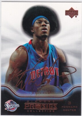 その他 UD Ben Wallace auto card BEN WALLACE AUTO SIGS Basketball Card Upper Deck Pro Facsimile