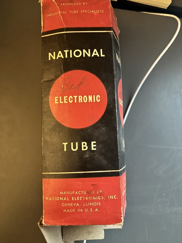 vintage electronic tube NL-635