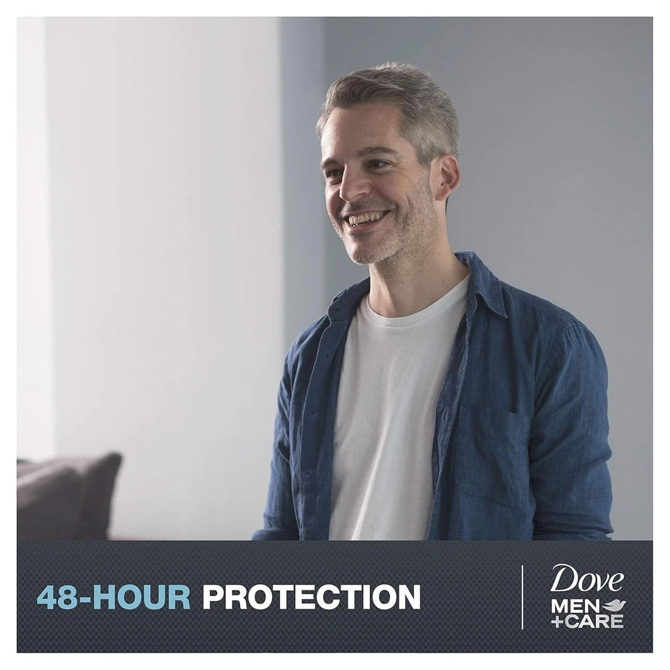 6 Pk Dove Men+Care Cool Fresh Dry Spray Antiperspirant Deodorant 8.45oz / 250ML - Image 4 of 4