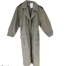 Trench Coat Olive Green