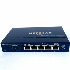 NETGEAR FS105   5 Port 10/100 Fast Ethernet Unmanaged Switch