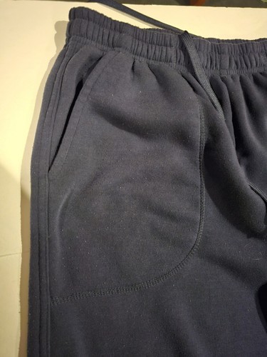 I5 ABBIGLIAMENTO UOMO Pantalone felpato blu con tasca cargo in pile - Taglia XL. Usato in ottime condizioni!!! - Foto 7 di 11