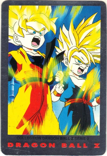 DRAGON BALL Z Serie 2 N° 56 - SANGOTEN Y TRUNKS (A2871)