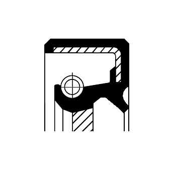 19016558B CORTECO Shaft Seal, differential for HONDA