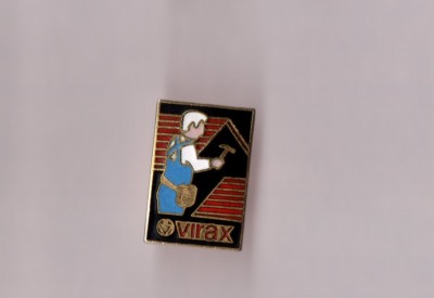Pin's Outillage Virax – Version Couvreur, Collection