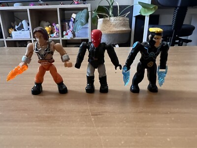 2011 Mega Bloks- Series 2 - Marvel -  3 Pcs Bundle (red Skull, Whiplash & Havock