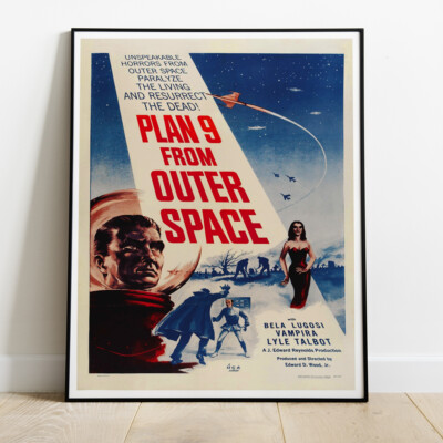 Plan 9 aus dem Weltraum / King Size Poster - 30''x24''