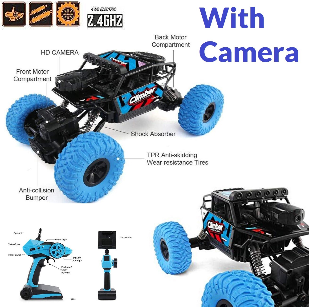 electric monster truck toy