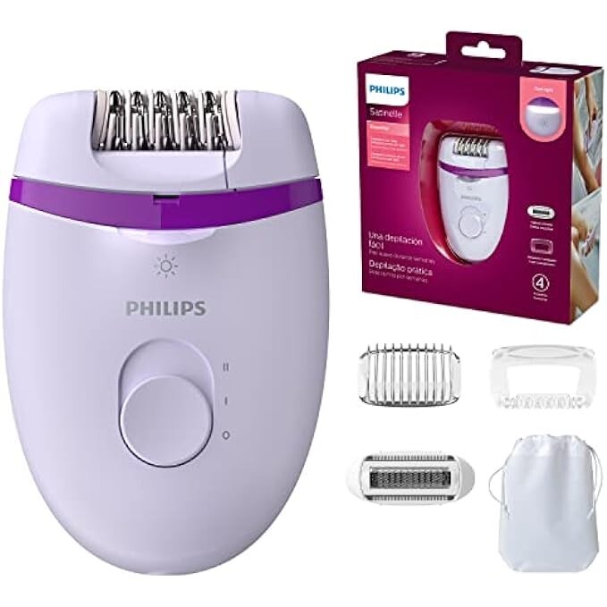 Philips Satinelle BRE275/00: Ingegneria per un'Epilazione Efficace