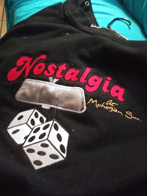 Vintage Wool and Leather Jacket Varsity Type Letterman, Bomber